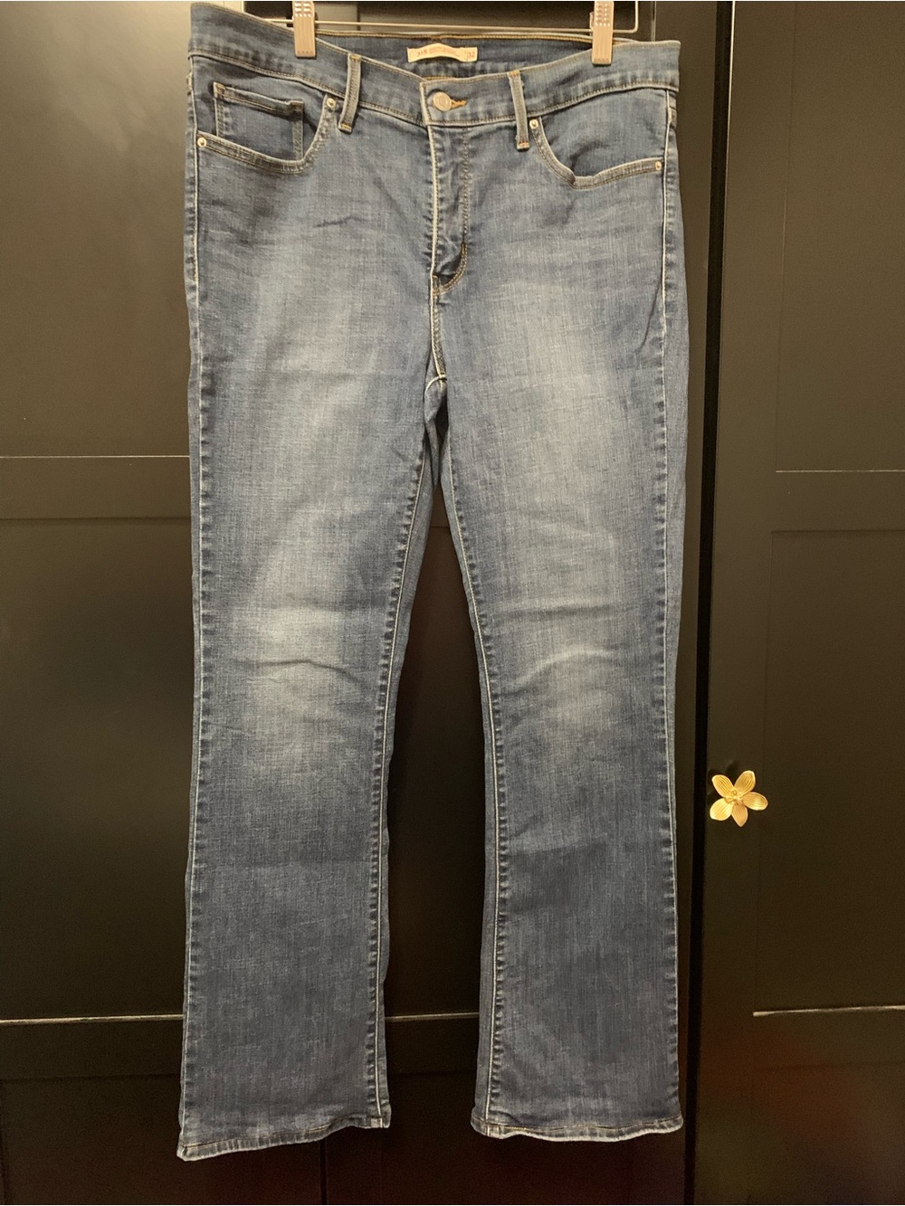 Levi's Women's Medium Blue Shaping Bootcut Jeans classic everyday essentials